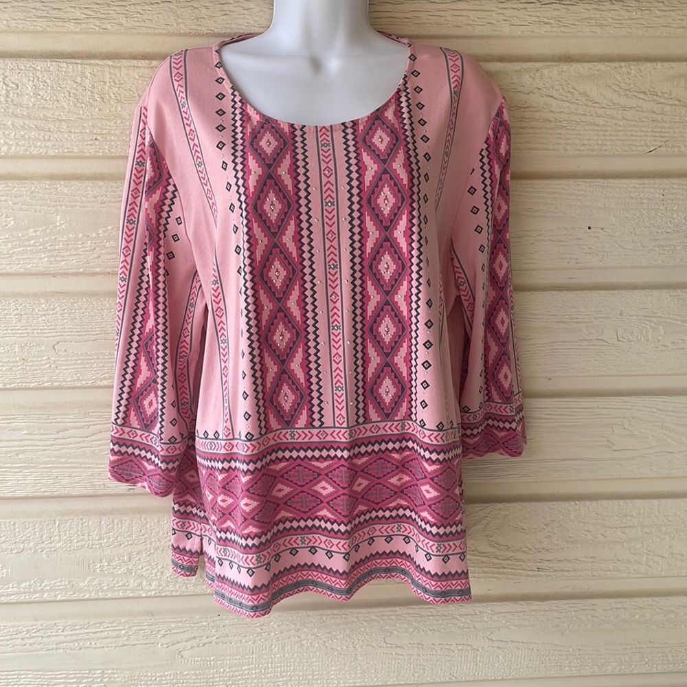 Pink southern lady top size PL